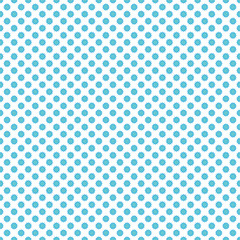 Vector blue flowers Seamless pattern on white background