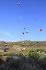 Fototapeta premium Snowmass, Colorado, Balloon Festival