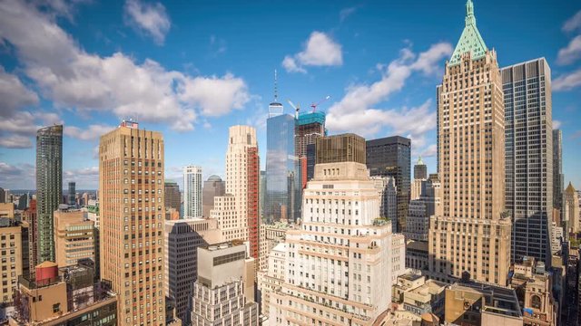 New York City daytime time lapse.