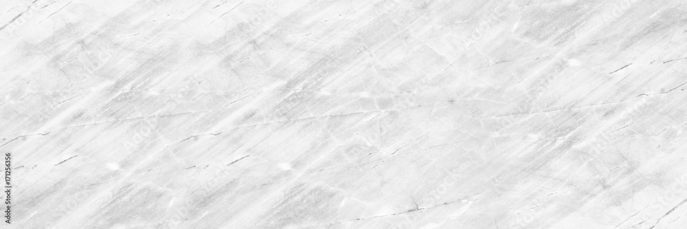 Poster horizontal elegant white marble texture for pattern and background