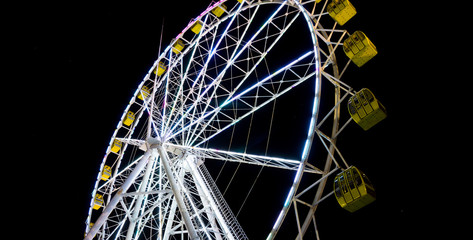 Giant Colorful Wheel of Fun