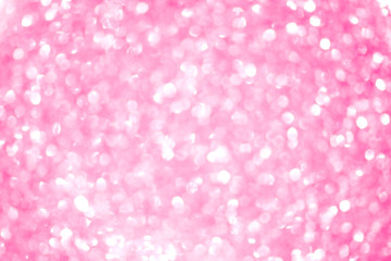 Abstract Pink & Red Glitter Christmas Light blurred background