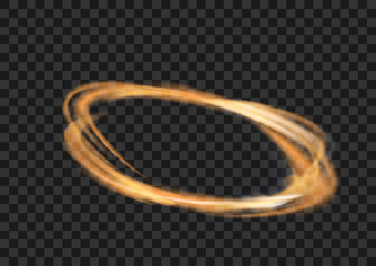 Dynamic power forming glowing speed energy spiral