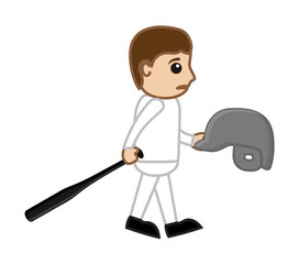 Baseball Player Has Been Out