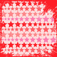 Grunge Stars Background