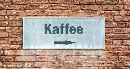 Schild 225 - Kaffee
