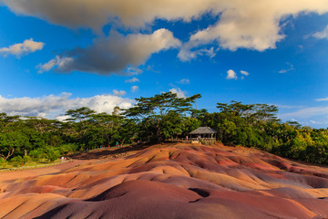Chamarel - seven coloured earths on Mauritius island