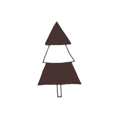 Vector Christmas tree