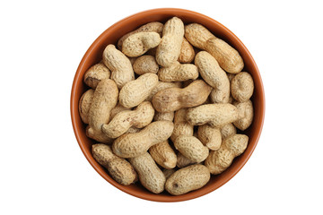 Peanut in shell in a bowl