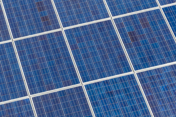Roof solar panels
