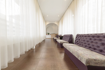 Hotel lounge interior