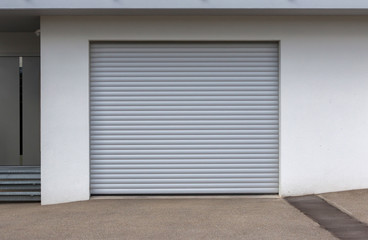 New door of a garage