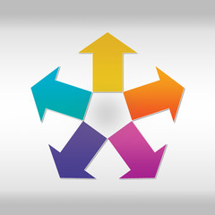 Illustration set infographics. Template for brochure, business, web design, presentation