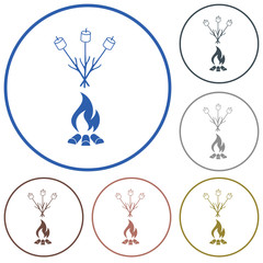 Zephyr on skewer icon