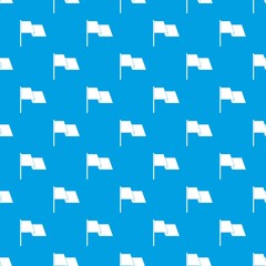 Waving flag pattern seamless blue