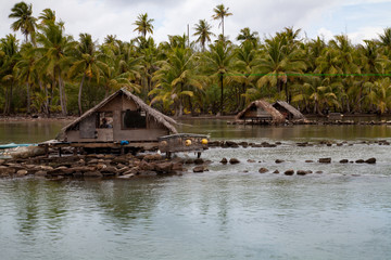 cabanes de pêcheurs