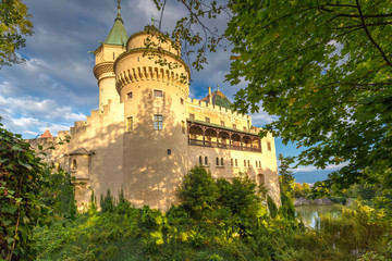 Fototapeta na wymiar Medieval castle Bojnice, central Europe, Slovakia