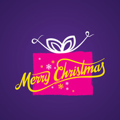creative merry christmas greeting