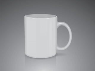 Cup for your logo and design Mock up Vector Template