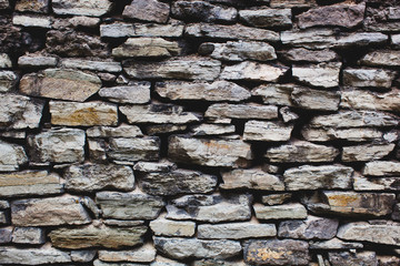 Stone wall background or texture