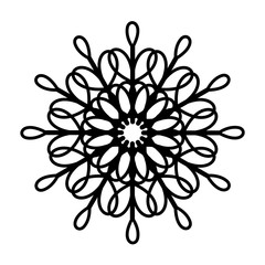 Flourish Design Snowflake
