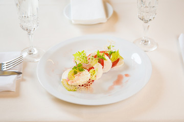 fresh caprese salad