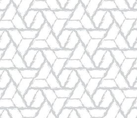 abstract seamless geometric grid vector pattern design