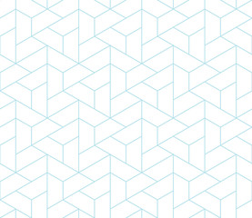 simple seamless geometric grid vector pattern