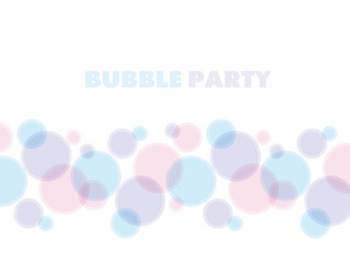blue and rose color abstract bubble vector illustration.  tender elegant style abstract geometry design for print and web
