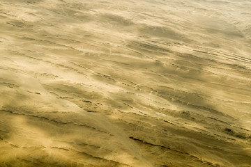 The dry river bed patterns in the desert, Namibia.