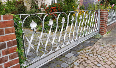 Zaun aus Eisen