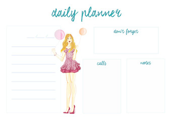 cute daily planner