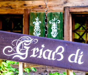 bavarian open sign
