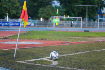 A corner kick.