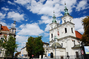 Fototapeta na wymiar Kościół św. Floriana w Krakowie