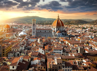 Fototapeta na wymiar Maria del Fiore in Florence