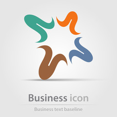 Originally created business icon