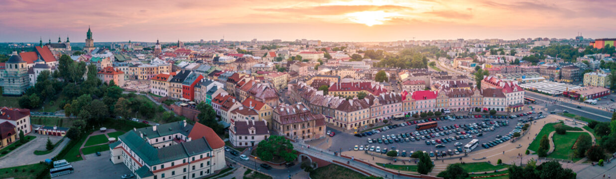 Panorama Starego Miasta w Lublinie © Aleksander