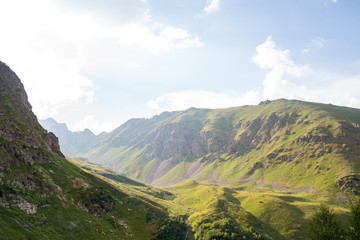 Fototapeta na wymiar Mountains of the Caucasus
