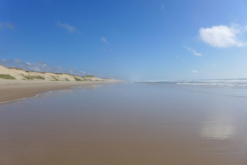 Strand bei Montalivet Frankreich