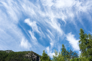 Cirrus Intortus, type of clouds