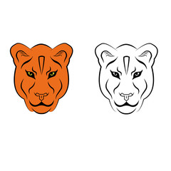 Lion Head Icon