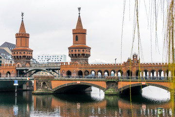 Beautiful street view of Traditional old buildings in Berlin