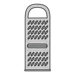 cheese grater isolated icon