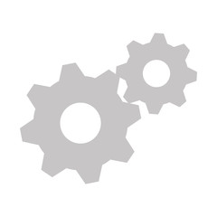 gears machine isolated icon
