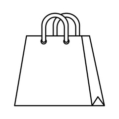 shopping bag isolated icon