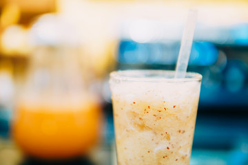 Healthy Orange Fruit Shake Juice