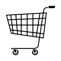 shopping cart isolated icon