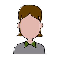 Young man cartoon icon vector illustration graphic design