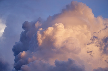 Fototapeta na wymiar cloud in the sky